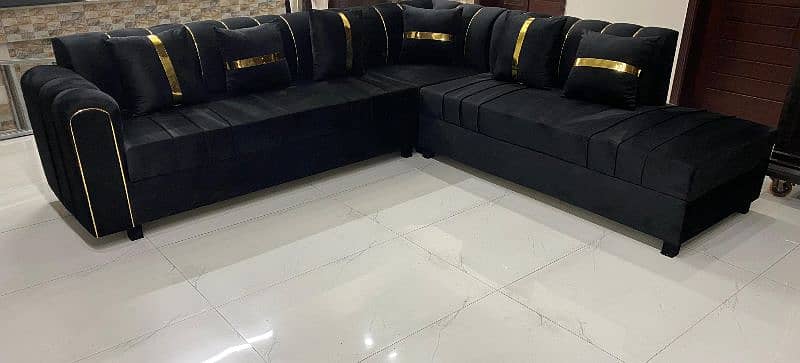 L shape sofa 0