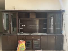 Tv Panel with cupboards