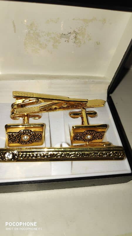 cufflinks and tie pin set 2