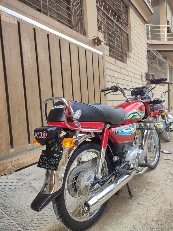 Honda Cd 70 2023 Islamabad Number 2