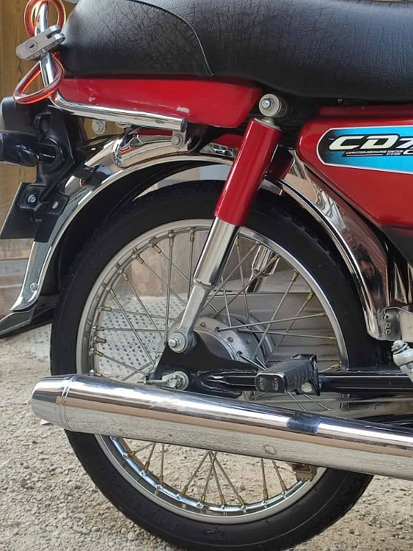 Honda Cd 70 2023 Islamabad Number 9