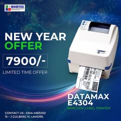 New Year Offer on POS Barcode Label Sticker Printers, Price Only 7900