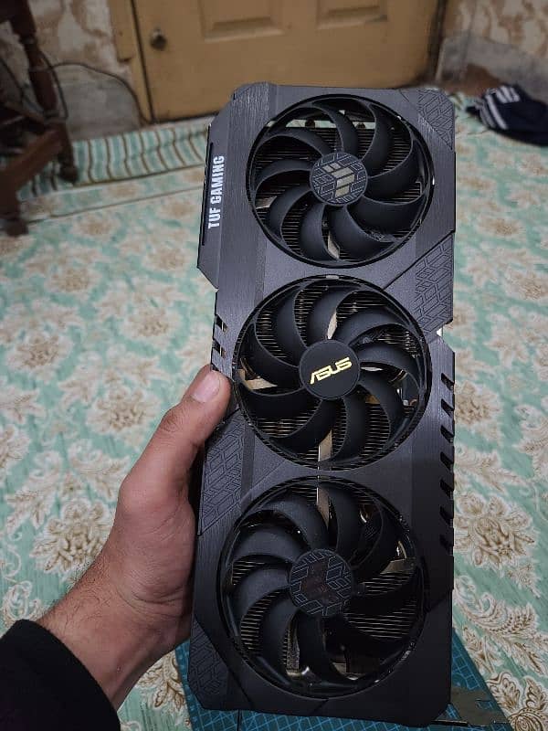 Asus Tuff Rtx 3060 12GB Trinity very low tepms 4