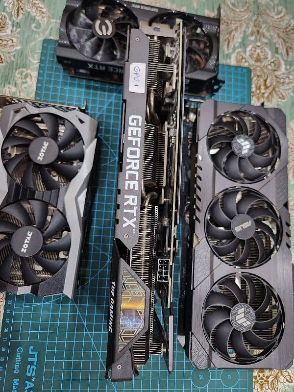 Asus Tuff Rtx 3060 12GB Trinity very low tepms 6