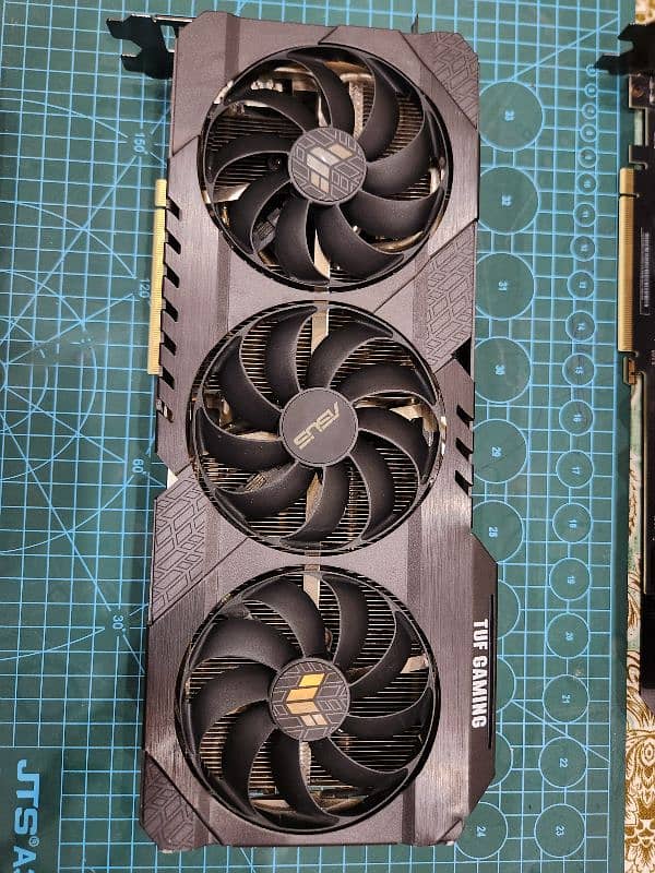 Asus Tuff Rtx 3060 12GB Trinity very low tepms 8