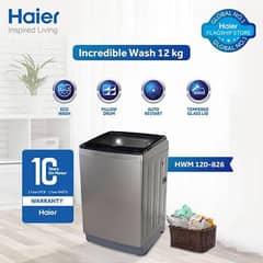 Haier Automatic Machine Available On Easy Installment Plan