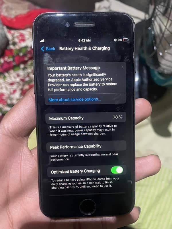 iPhone 8 pta non battery 78 3