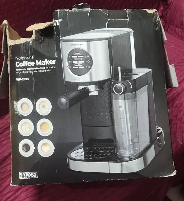 west point coffee maker machine model no WF- 2025 this is used in home 2