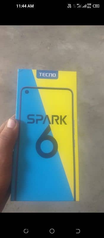 Techno Spark 6 with box 2