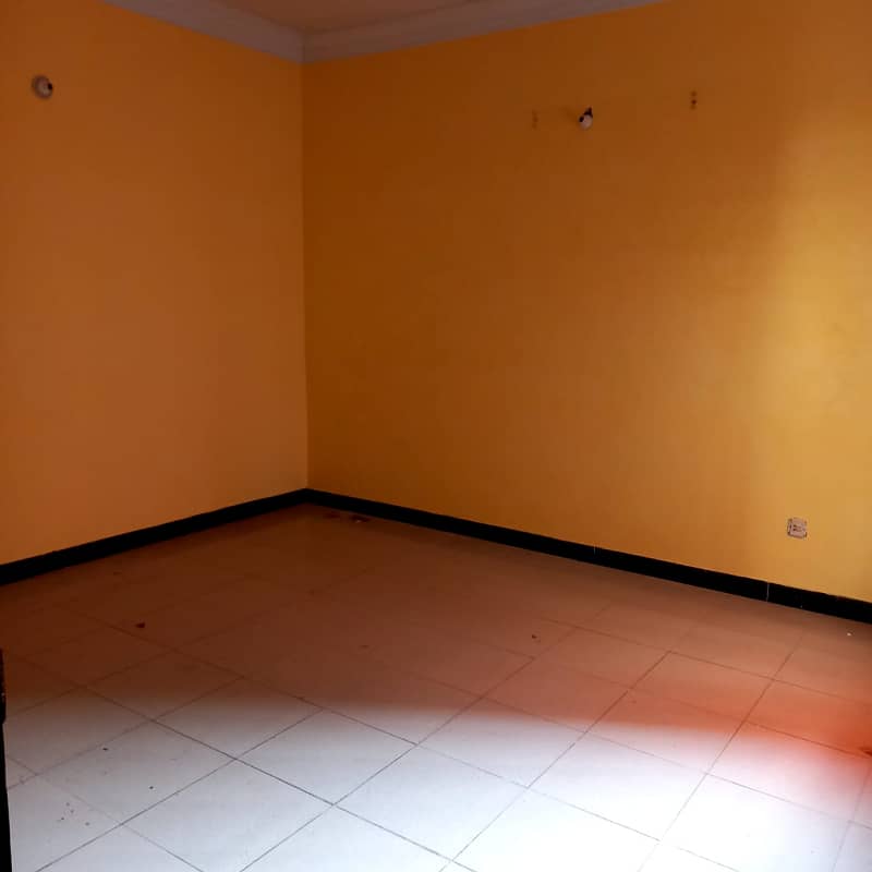 two bed dd 1st floor portion for rent in johar 3