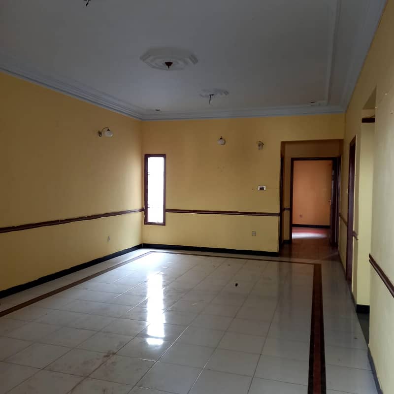 two bed dd 1st floor portion for rent in johar 4