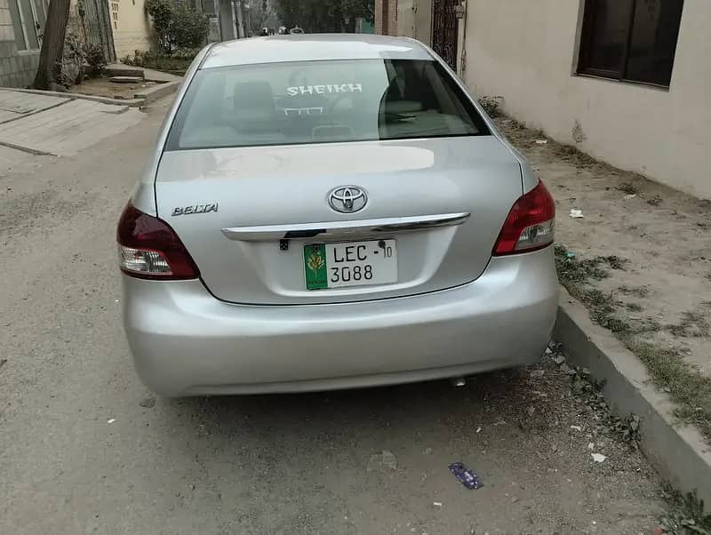 Toyota Belta 2007 Model/2010 Register 1