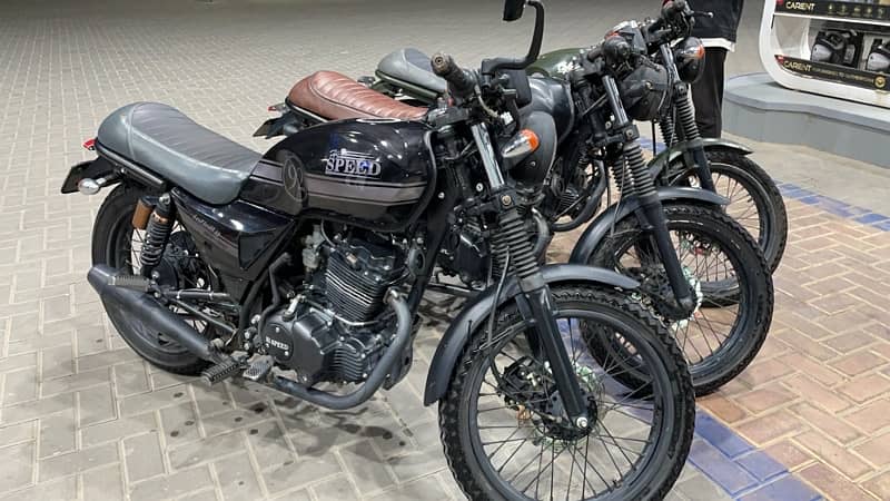 Hispeed infinity 150 Cafe Racer 0