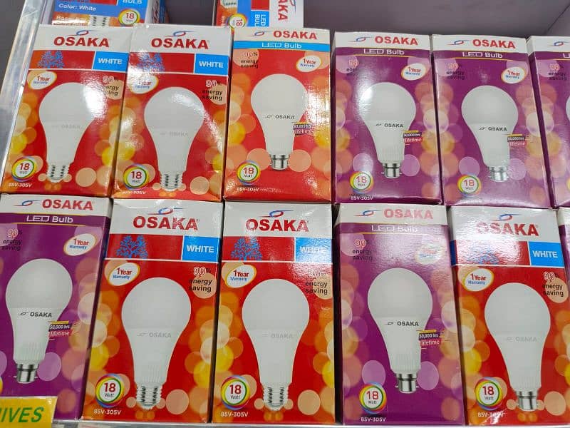 Osaka and Tuff SMD ceiling lights and LED bulbs available for sale 3