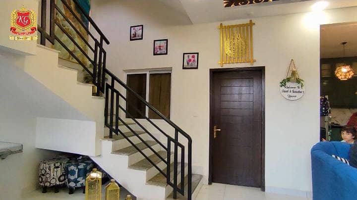 6 Room Banglow 120 Sq Yard Ready To Move House Boundry Wall Society Kings Garden Phase - 1 Scheme 33 Near To Capital Society 1