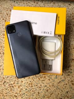 Realme c25s (4/128) 10/9 condition see in pic’s with complete box