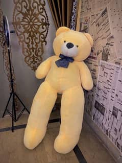 5ft taddy bear yellow colour