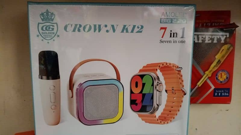 smart watch+mic+speaker Bluetooth 0