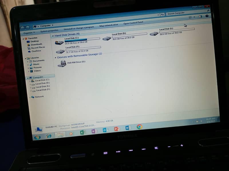 Toshiba Satellite U505-S2005 core i3 3rd generation 2