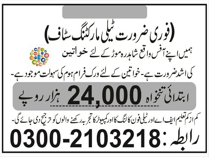 Job Offers In Shahdarah 0