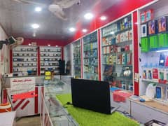 Complete Mobile shop running busines for sale chakri road