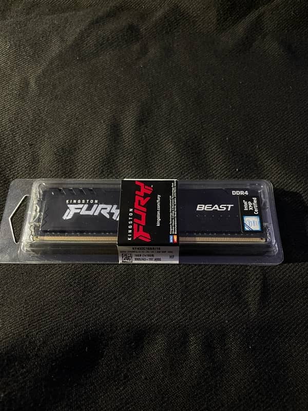 RAM Kingston Fury Beast DDR4 Desktop Memory 0