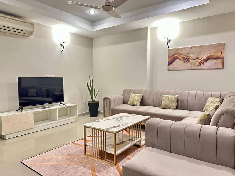 DAILY BASIS LUXURY ONE BED FURNISHED FLAT FOR RENT IN F11 2 MARKAZ 0