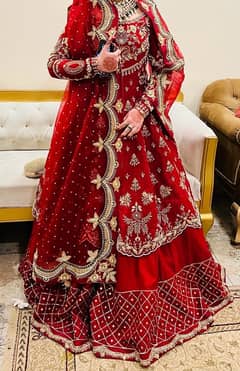 baraat bridal 10/10 condition for urgent sale