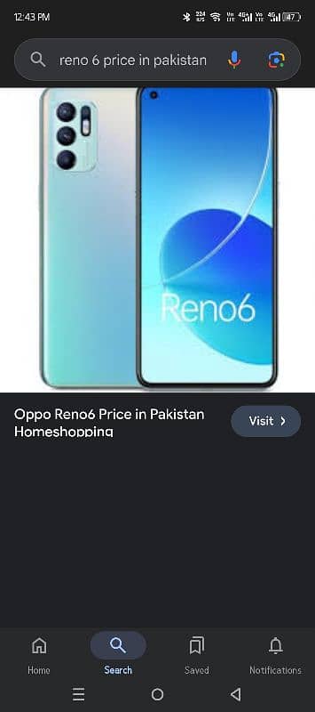 oppo reno 6 0