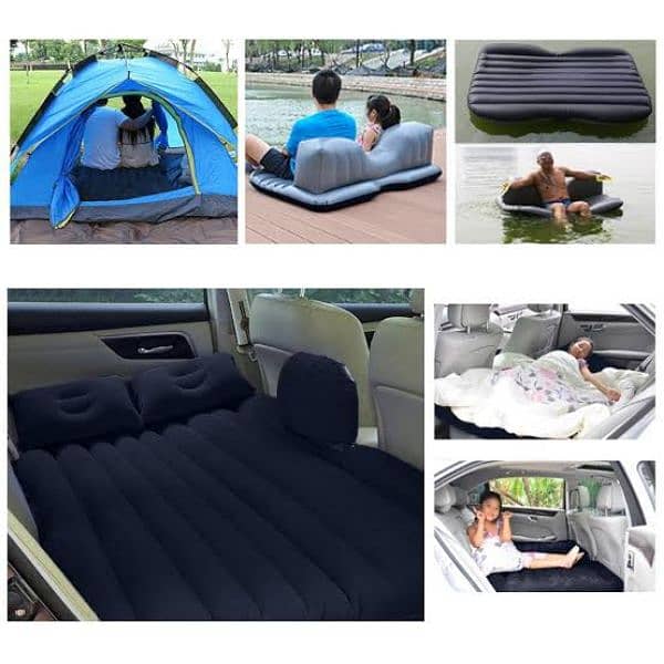 Car Air Mattresses Inflatable Bed Portable Bed Camping Travel 6