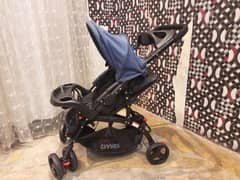 Tinnies stroller acid blue & black color C18