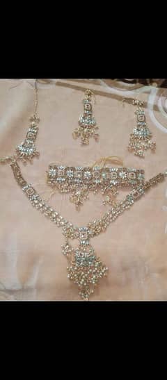 brand new condition bridal jewellery set