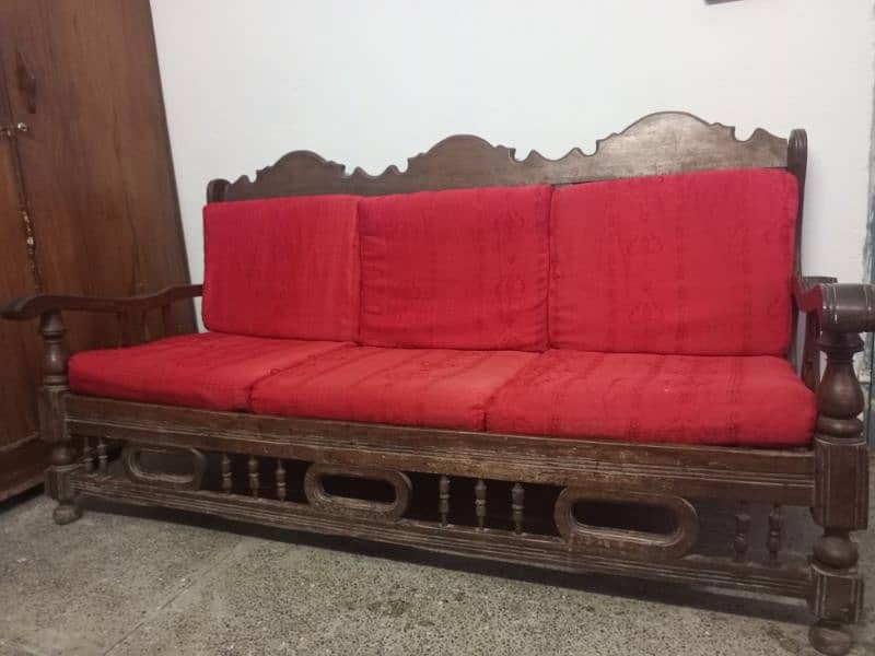 Wooden Sofa for sale 1