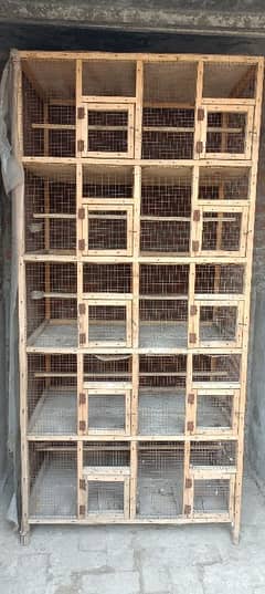 Wooden Cage 10 portion