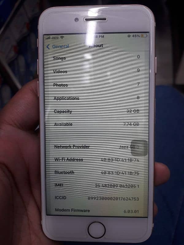 iphone 7 PTA 32 GB 4