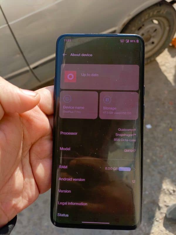 OnePlus 7 pro 8/256 pta approved 1