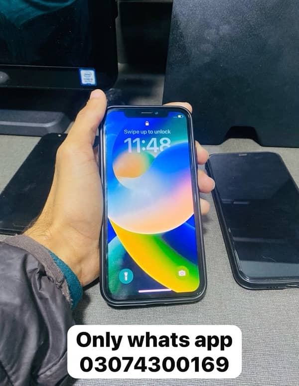 iPhone X 64gb PTA approved 0