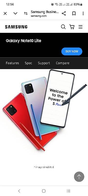 i want to sale samsung note 10 lite 3