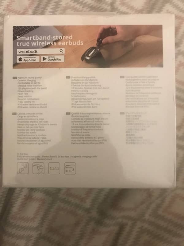 Wearbuds Smartband-Stored True Wireless Earbuds 2