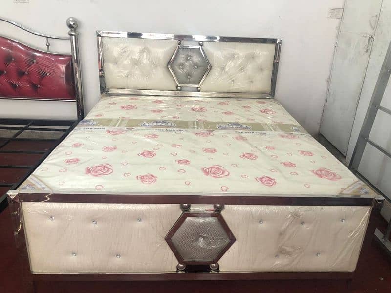 stainless steel double beds for sale in Good quality 19