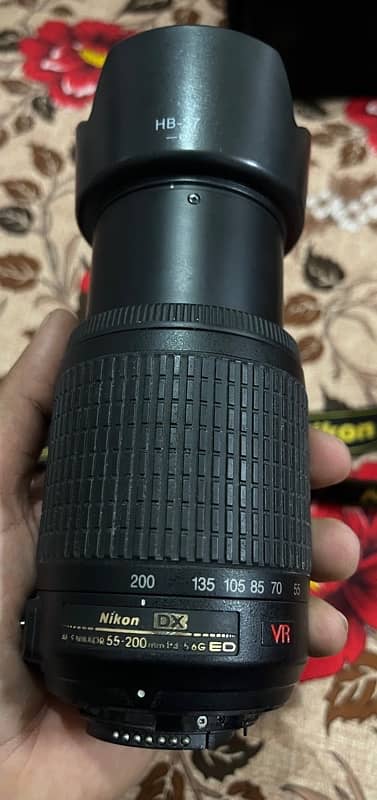 Nikon D5300 with kit lens and 55-200mm lens 7