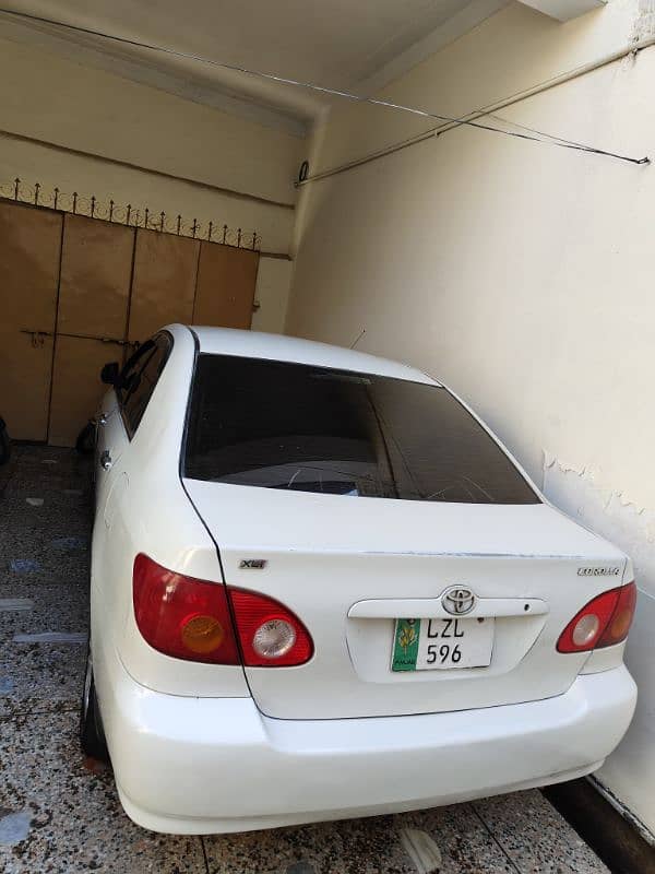 Toyota Corolla XLI 2004 Full Genuine White Color Biometric Available 0