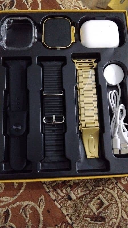 Dunspin jorekoko 3 in 1 smartwatch airpods  ( free delivery) 3