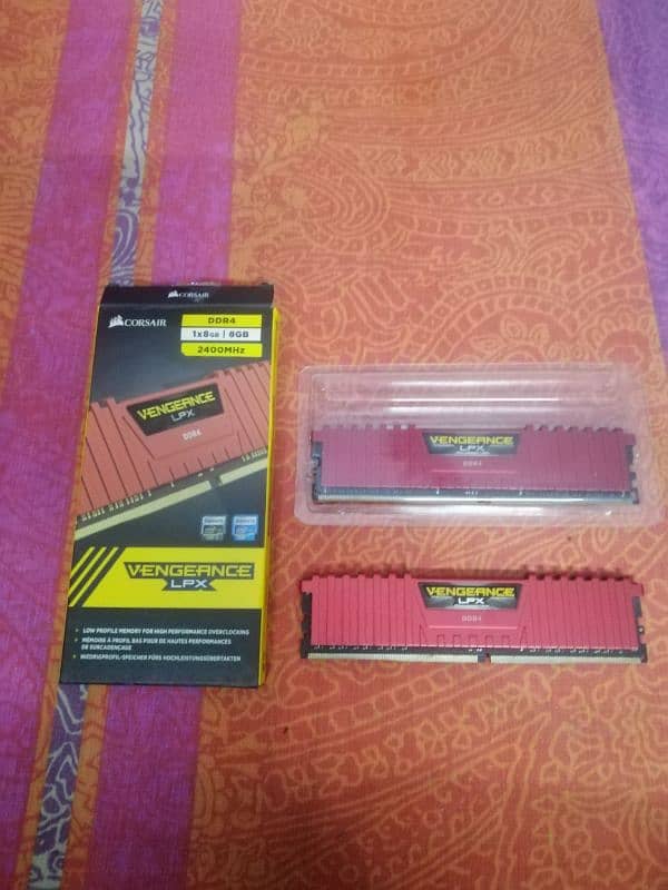 Corsair Vengeance 16gb DDR4 - 8GB Two Sticks For Gaming PC 0