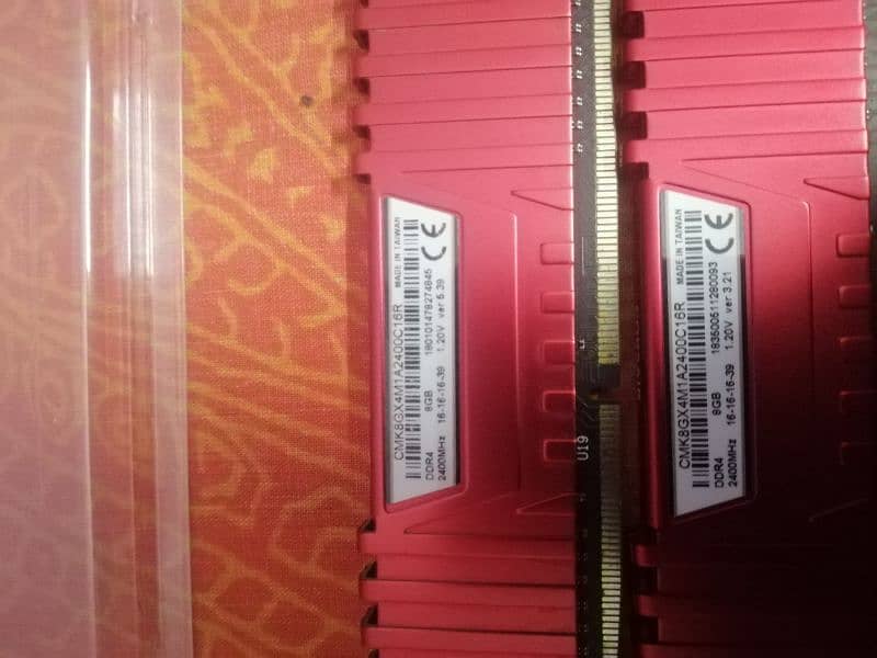 Corsair Vengeance 16gb DDR4 - 8GB Two Sticks For Gaming PC 2