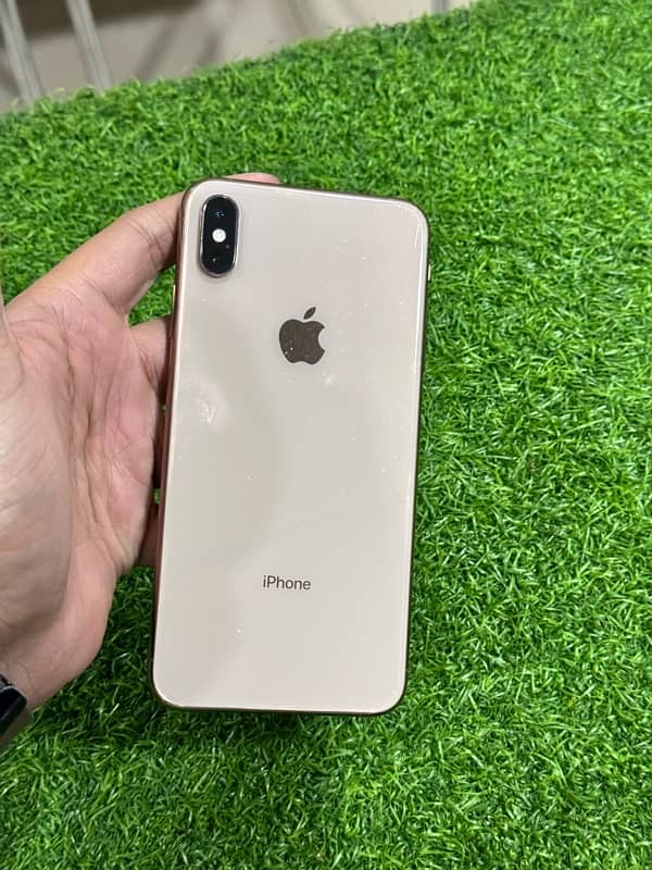 iphone xs max 256gb pta approved physical dual sim water pack 6