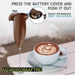 Electric coffee beater