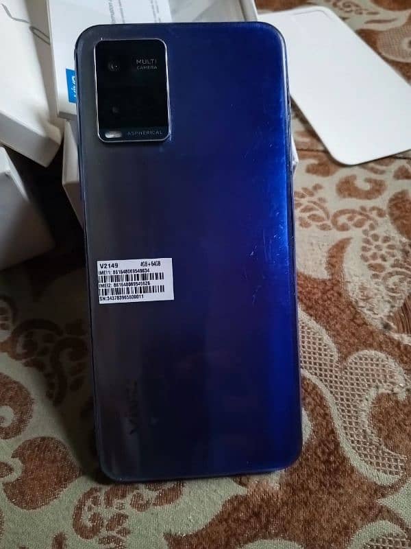 vivo y21 A original set complete saman 4