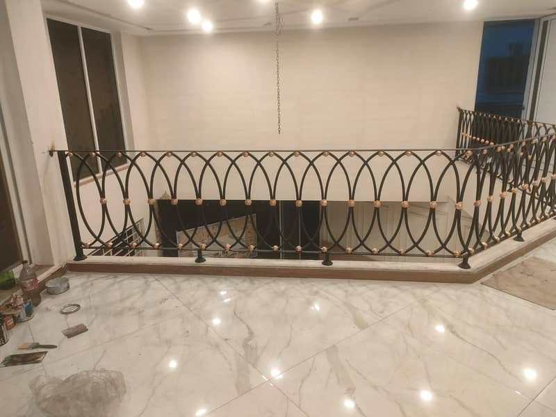 Wrought iron gate - Stairs - Cnc cutting work- Grills-Railing-Balcony 2