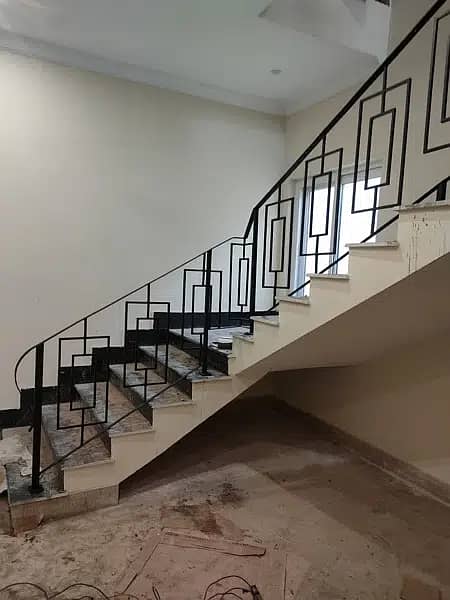 Wrought iron gate - Stairs - Cnc cutting work- Grills-Railing-Balcony 5